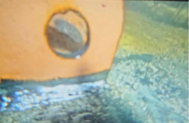Underwater Welding of Padeyes